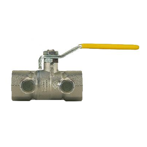 Valvola a sfera leva lunga FF Fiv per gas HEAVY 2