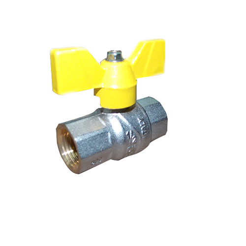 Valvola a sfera leva corta FF Fiv per gas HEAVY 2