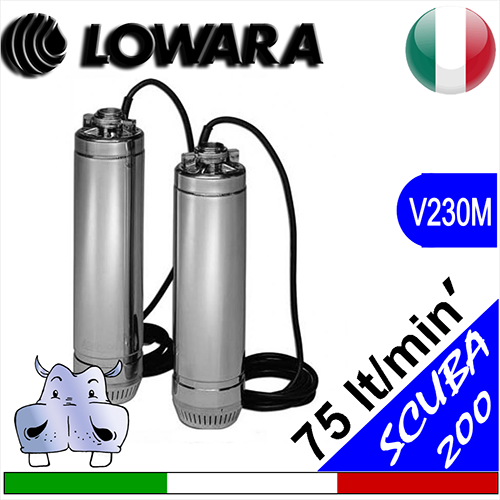 Lowara - Sommersa monoblocco SC200C