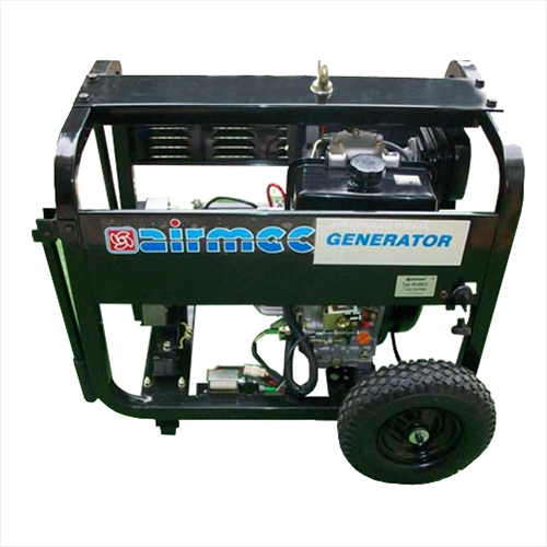 Generatore Gruppo Elettrogeno a diesel HS 6500  4,7KW 4700W avviamento elettrico 2