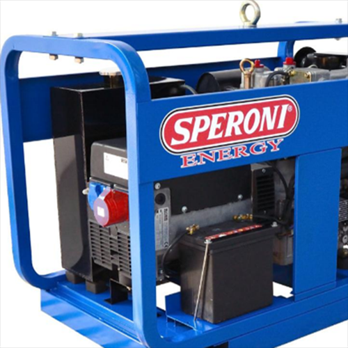 Generatore Gruppo Elettrogeno diesel HS12000 12KVA NSM -  monofase e monotrifase avviamento elettrico 2