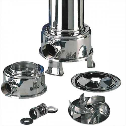 EBARA Elettropompa Sommersa per fognature RIGHT M, girante vortex,  senza galleggiante elettrico premontato 3