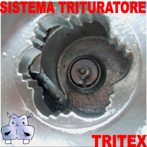Leporis Elettropompa sommersa triturante TRITEX per fognature e reflui, dispositivo trituratore con tagliente in widia 3