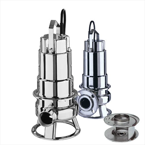 EBARA Elettropompa Sommersa flangiata per fognature DWF M, girante monocanale,  senza galleggiante elettrico premontato 3