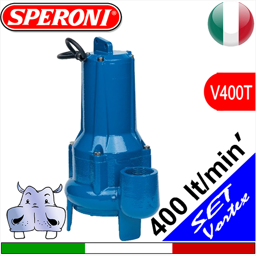SPERONI Elettropompe sommerse per fognatura SET V trifase