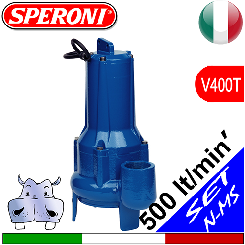 SPERONI Elettropompe sommerse per fognatura SET 200 N-M trifase