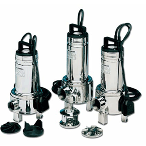 LOWARA Elettropompa Sommersa per fognature DOMO GW, girante bicanale, completa di galleggiante elettrico intubato 4