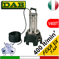 Dab Elettropompa sommersa per fognature Feka VX (V400T)
