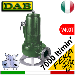 Dab Elettropompa sommersa per fognature Feka 6250:6300 (V400T)
