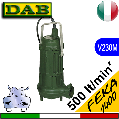 Dab Sommersa per fognature Feka 1400