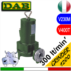 Dab Elettropompa sommersa triturante GRINDER 1200