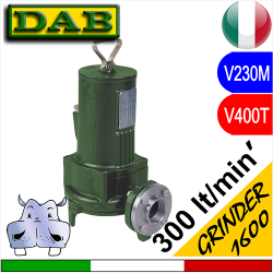 Dab Elettropompa sommersa triturante GRINDER 1600