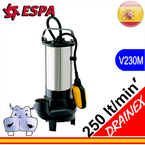 Espa Sommersa per fognature DRAINEX 100