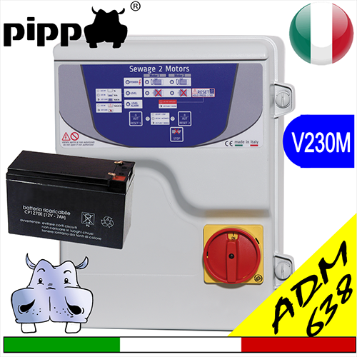 Pos.06 SEWAGE DUAL MOTOR BATTERY V230M SA638