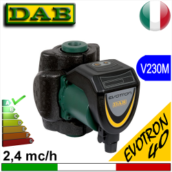 Circolatore elettronico Dab Evotron, serie 40 (circolatori con prevalenza massima di 4 ml)