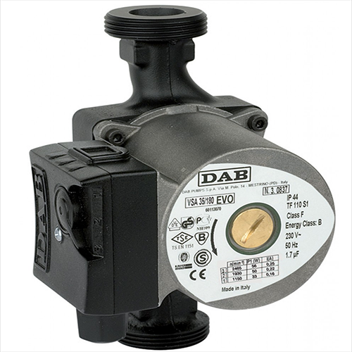 Circolatore Dab VSA, serie 55 (circolatori con prevalenza massima di 6 ml) idoneo per impianti a pannelli solari 2
