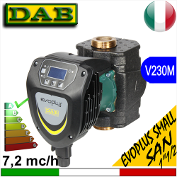 Circolatore elettronico Dab Evoplus small San M per impianti collettivi, ricircolo acqua sanitaria (bocche filettate) NON DISPONIBILE