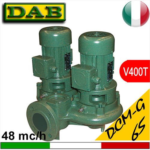 Pompa Circolatore in linea gemellare Dab DCM-G DN65