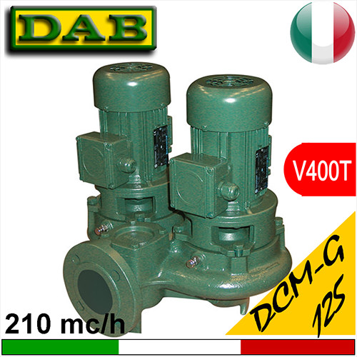 Pompa Circolatore in linea gemellare Dab DCM-G DN125