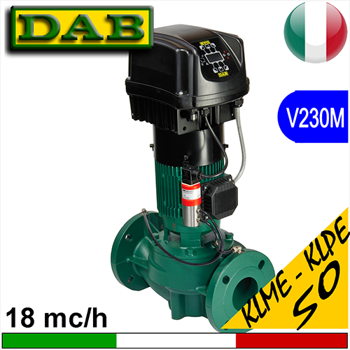 Pompa Circolatore elettronico in linea Dab KLME-KLPE DN50