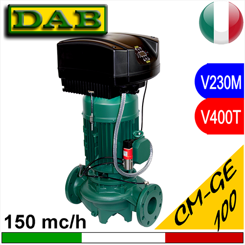Pompa Circolatore elettronico in linea Dab CM-GE DN100