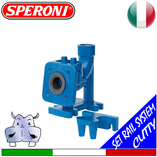 Accoppiamento rapido Speroni per elettropompe trituratrici CUTTY 