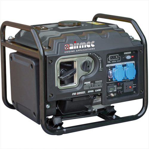 Generatore di corrente Gruppo Elettrogeno inverter a benzina, Airmec LC 3500 IO 3,00KW 3000W 2