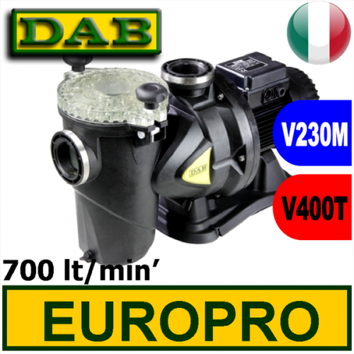 Dab Elettropompa pompa per piscina EUROPRO 400 Vac trifase 2
