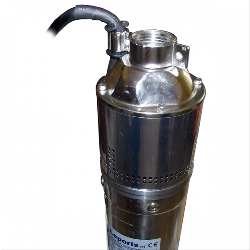 Leporis Elettropompa sommersa periferica ACQUA INOX completa di quadro avviatore 2
