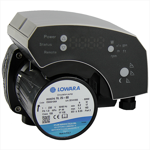 Circolatore elettronico Lowara EcocircXL plus 32-120F, flangiato DN32 ...