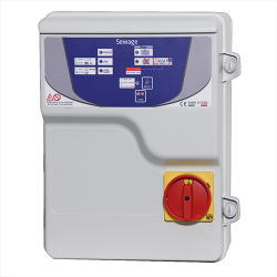 Impianto di sollevamento per fognature FEKAFOS 2000 - 2 Pompe sommerse FTR315 con sistema trituratore - accessori (Alimentazione trifase)