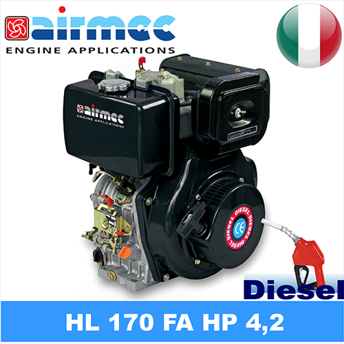 Motore diesel HL170 FA HP 4,2