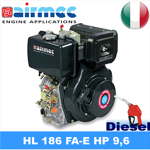 Motore diesel HL186 FA HP 9,6