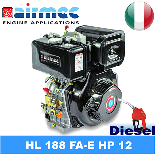 Motore diesel HL188 FAE HP 12