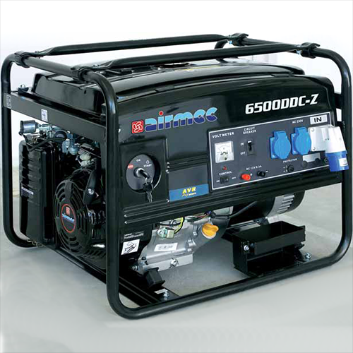 Generatore Gruppo Elettrogeno a benzina LC6500DDC 5KW 5000W avviamento elettrico versioni con e senza ATS 9
