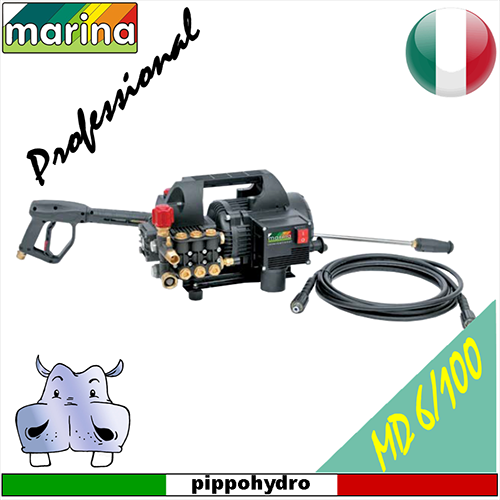 MARINA CLEANING - Idropulitrice  ad acqua fredda - Max 100 Bar - modello MD6.100