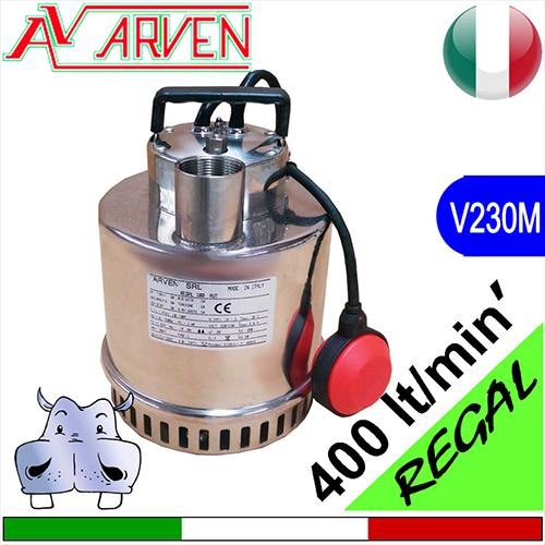 Arven Elettropompe sommerse per drenaggio acque sporche REGAL 3