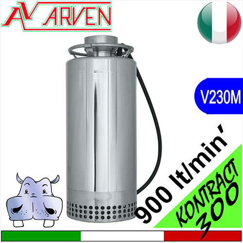 Arven Elettropompe sommerse per drenaggio acque abrasive Kontract 300