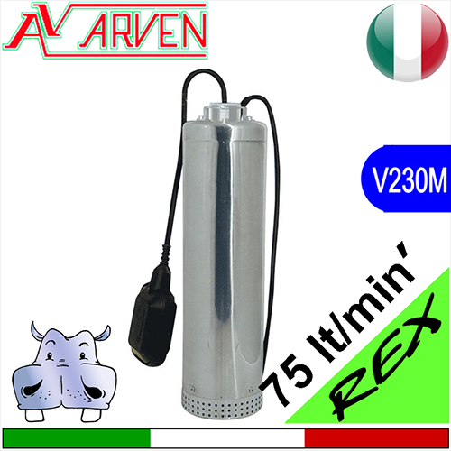 Arven Elettropompe sommerse per pozzi REX - alta prevalenza