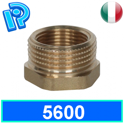 Riduzione MF in ottone giallo