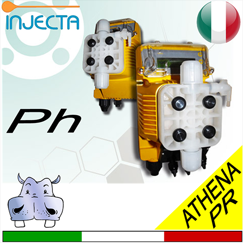Pippo Pompa dosatrice con centrale di rilevazione pH (completa di accessori)