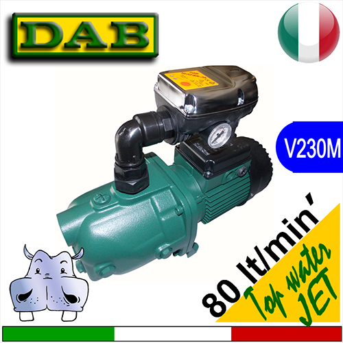 Kit autoclave per casa  Dab Jet62  + TOP WATER completo di elettropompa, raccordi e presscontrol