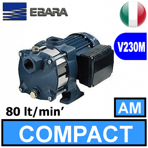 Elettopompa multistadio silenziosa Ebara Compact AM