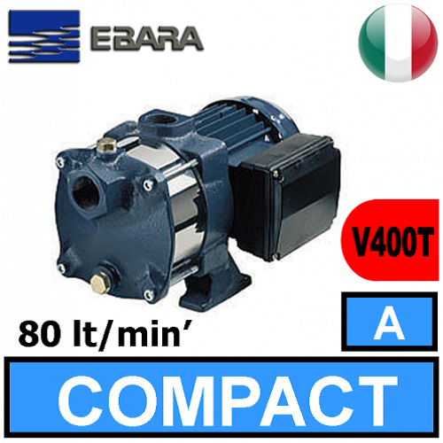 Elettropompa multistadio silenziosa Ebara Compact A