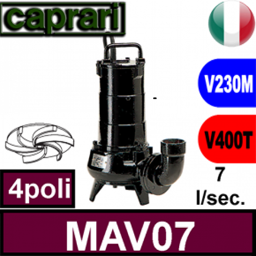 Pos.02 Caprari Sommersa per fognature MAV07...4