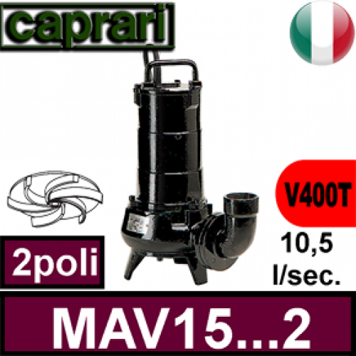 Pos.05 Caprari Sommersa per fognature MAV15...2