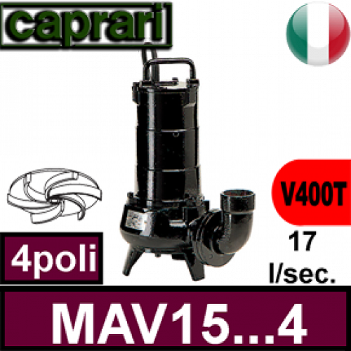 Pos.06 Caprari Sommersa per fognature MAV15...4