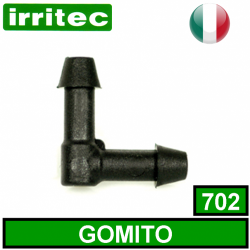 Gomito per microtubo art.702 Irritec