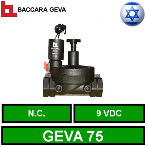 Elettrovalvole GEVA 75 9 VDC