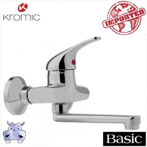 Miscelatore rubinetto monocomando Lavello a parete Kromic BASIC